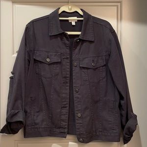 Amuse Society Black Denim Jacket